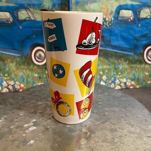 Dr Seuss ceramic tumbler NWT